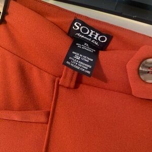 SOHO Orange Pants